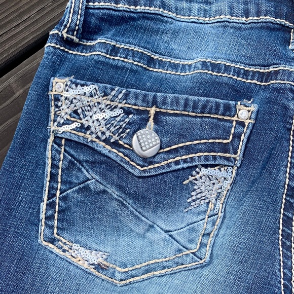 BKE DAYTRIP LYNX BOOTCUT JEANS SIZE 26L - Picture 1 of 4